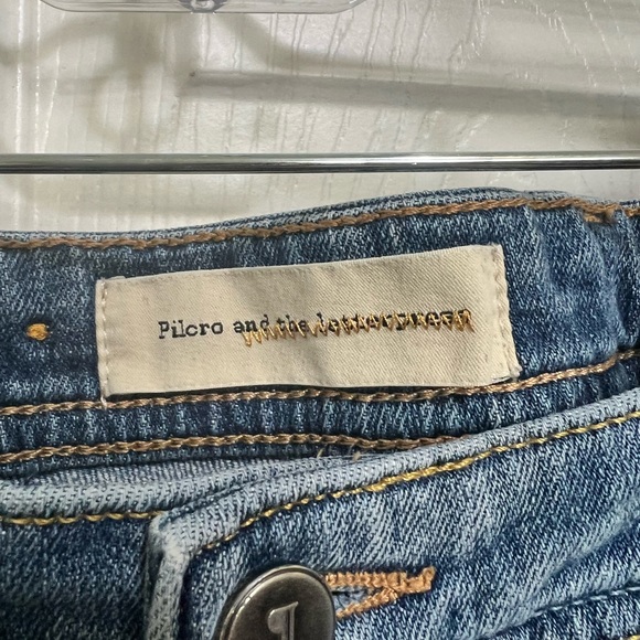 Anthropologie Pilcro and the Letterpress Distressed 29X28 - Picture 2 of 3